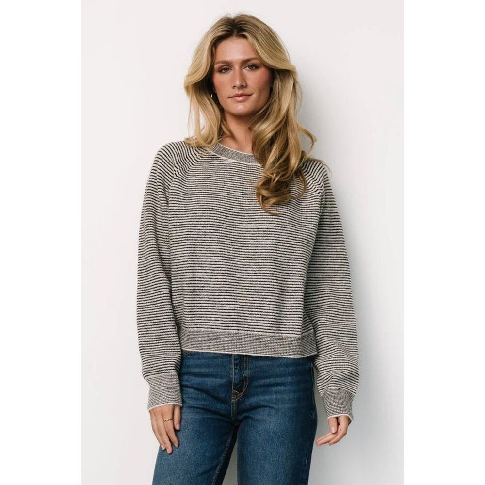 Baltic Born Zadie Striped Sweatshirt NWT $71.00 retail